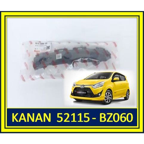 Braket Bemper Agya 2020 / Breket Bemper Agya Facelift / Braket Bumper Agya / Braket Bemper Ayla Co
