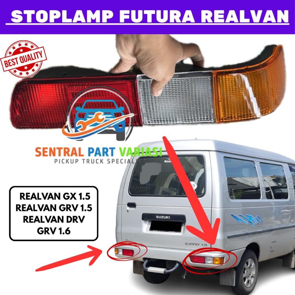 STOPLAMP FUTURA REALVAN / LAMPU STOP STOPLAMP FUTURA MINIBUS / LAMPU BELAKANG FUTURA REALVAN / LAMPU
