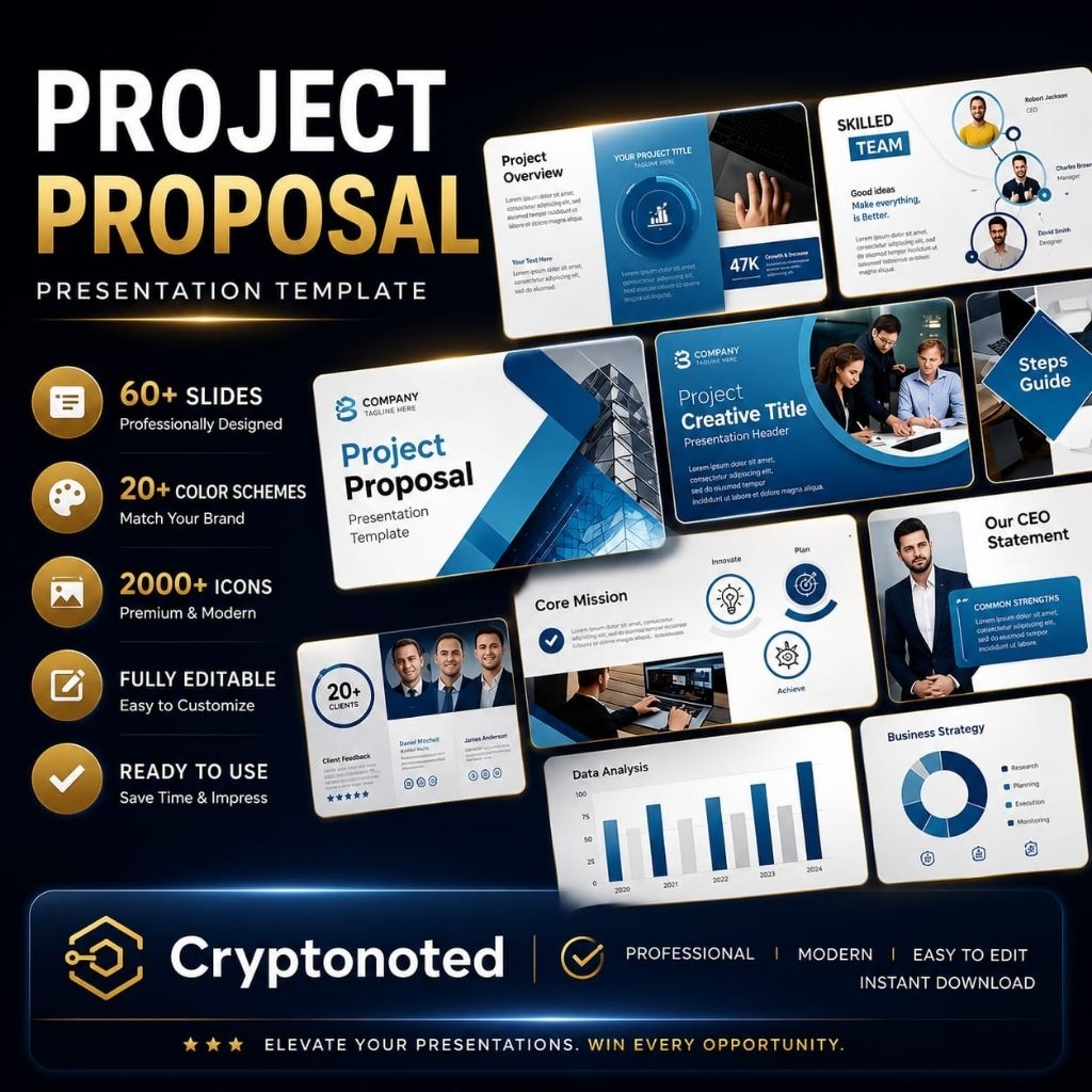 PROMO Project Proposal Powerpoint Presentation Template