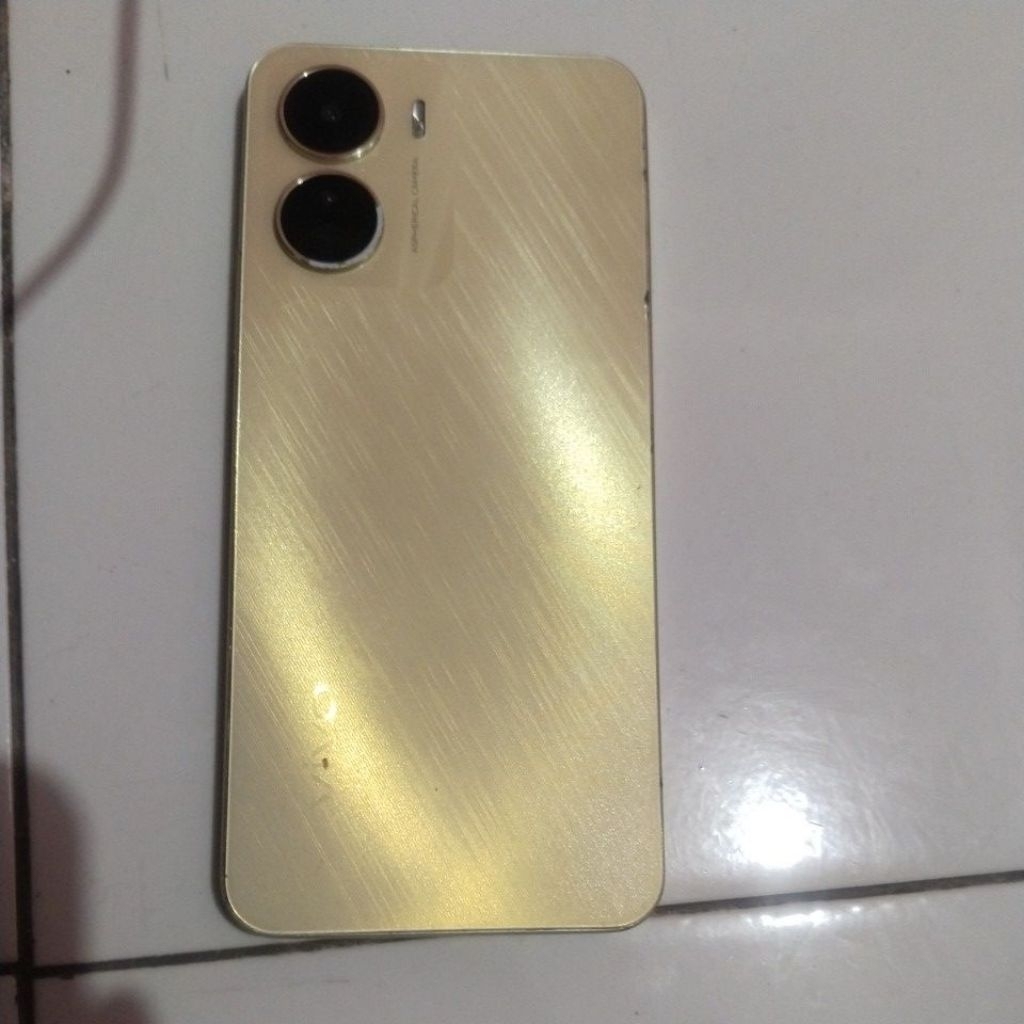 hp vivo y16 mati ori lcd retak