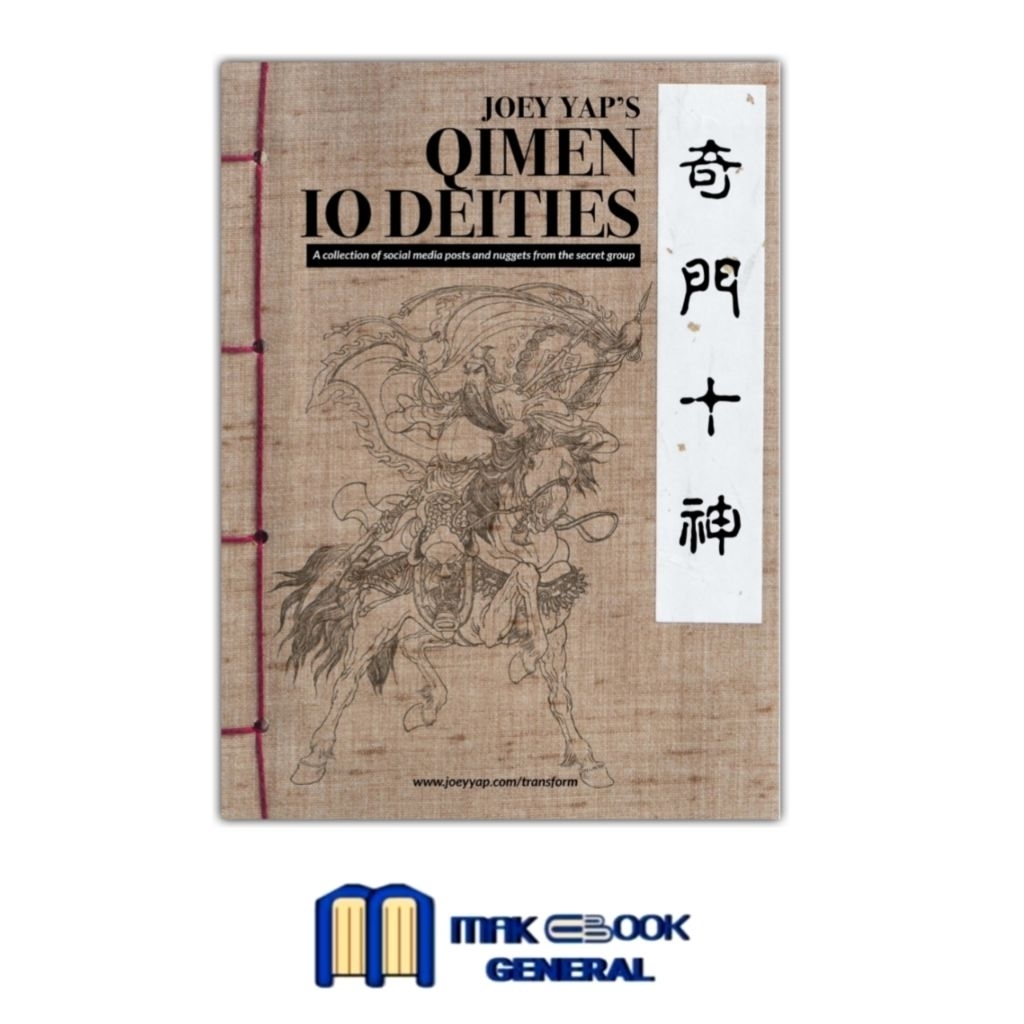 Buku Qimen 10 Deities Joey yap Full colour