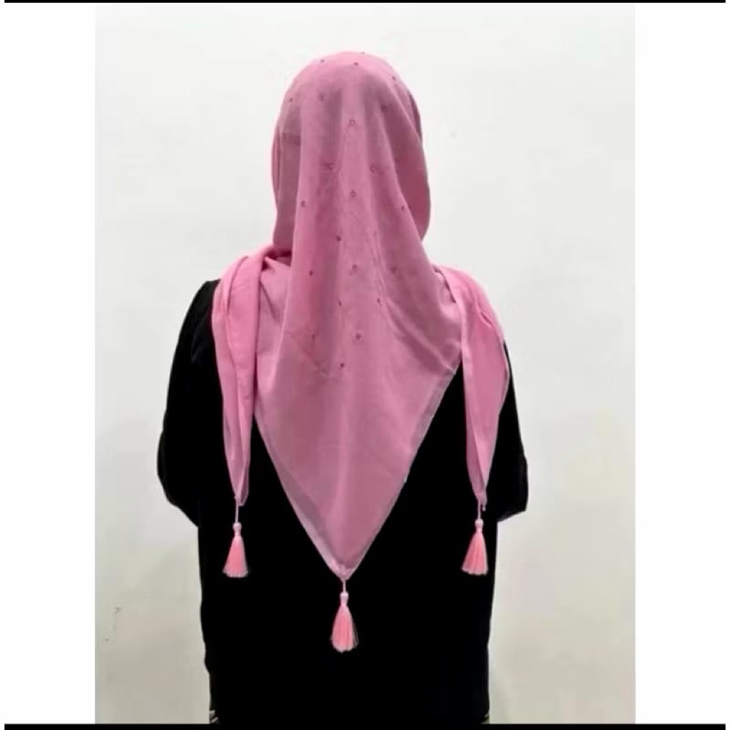 JILBAB PARIS TASEL PAYET TABUR SWAROVSKI || SEGIEMPAT PARIS TASEL PAYET SWAROVSKI