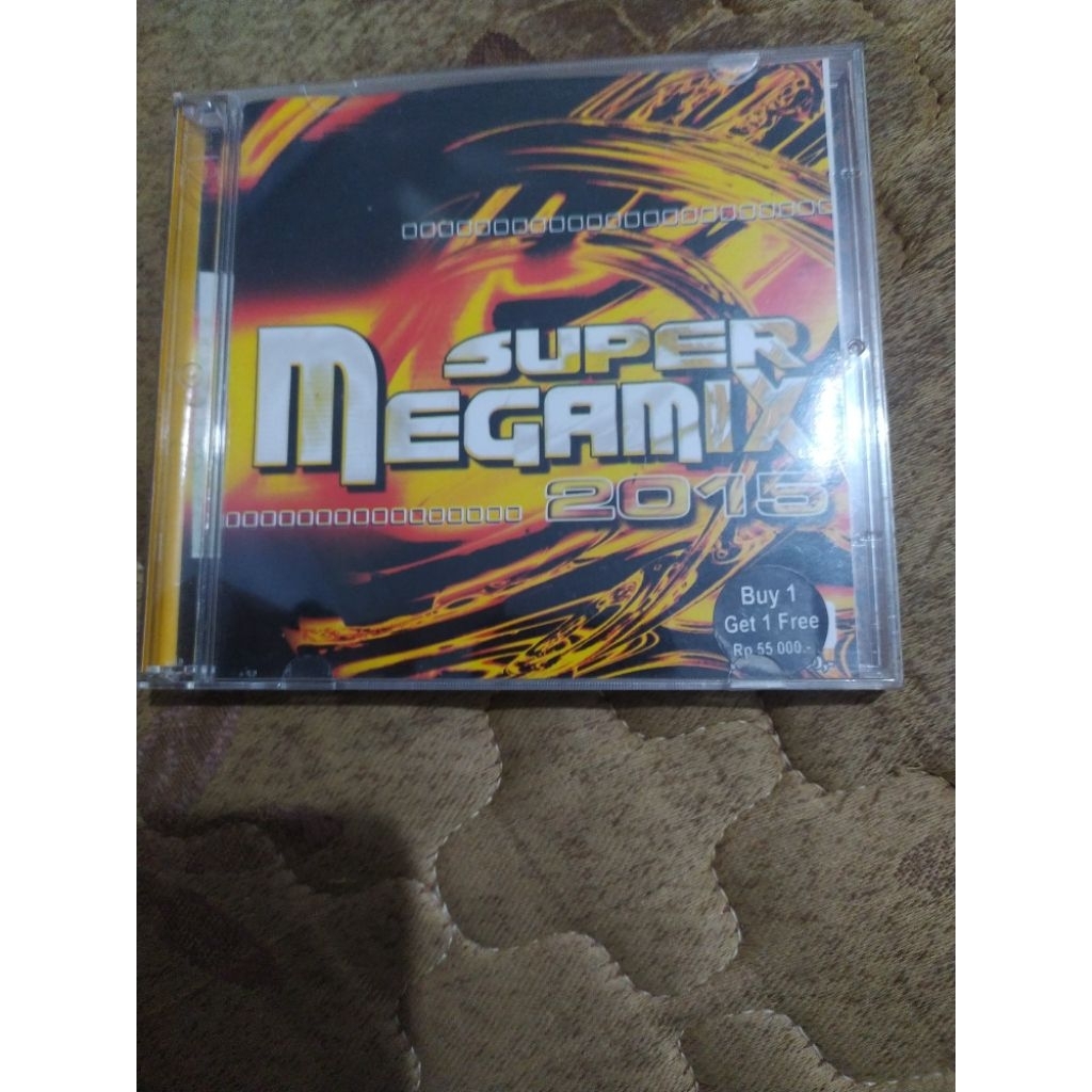 CD Audio Cyber DJ Team - Super Megamix 2015 [Bonus CD FunkProg 2] (PT.Suara Mega Mandiri)