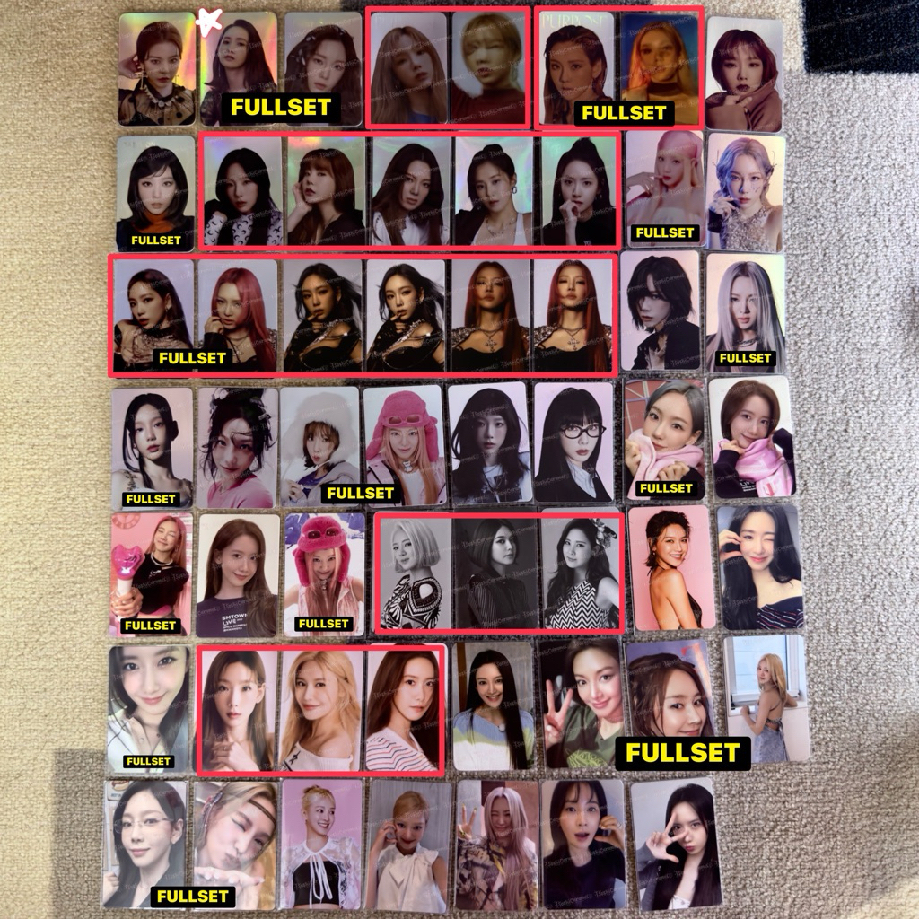 [ BACA DESC ] PC PHOTOCARD MERCHANDISE SNSD GIRLS GENERATION TAEYEON JESSICA JUNG SUNNY TIFFANY HYOY