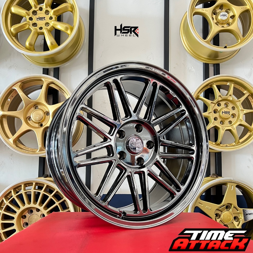 VELG MOBIL RING 18 COCOK INNOVA REBORN HSR TOBA R18 BLACK CHROME