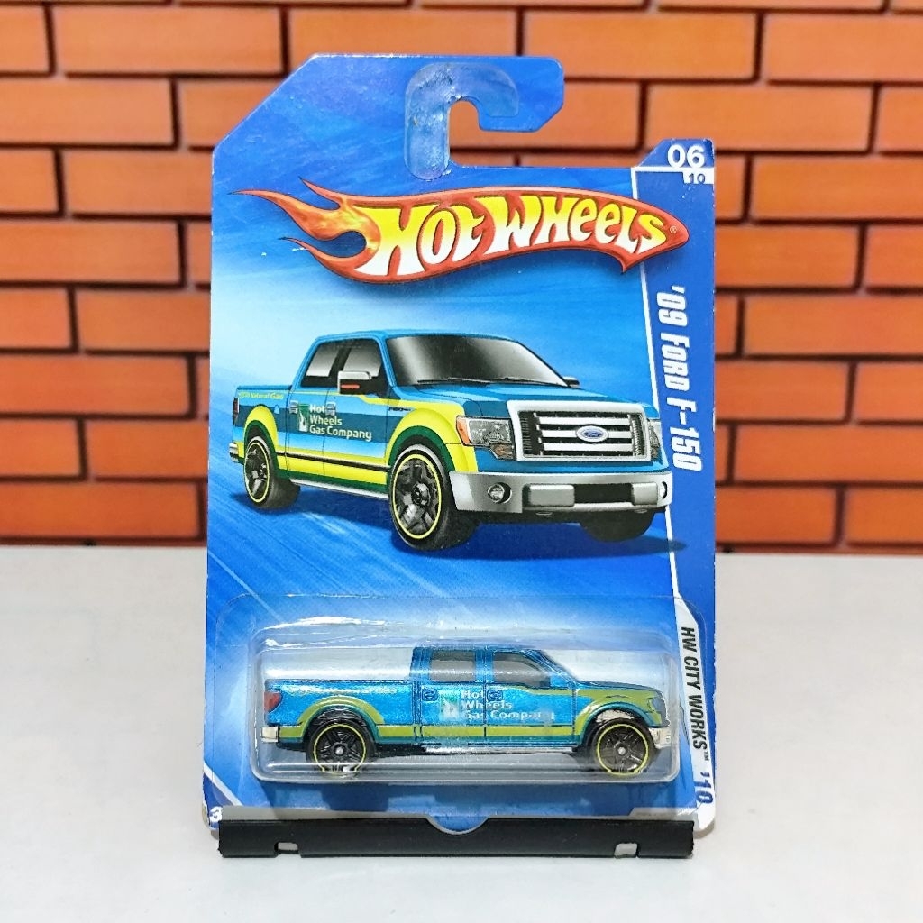Hotwheels Ford Blue Card