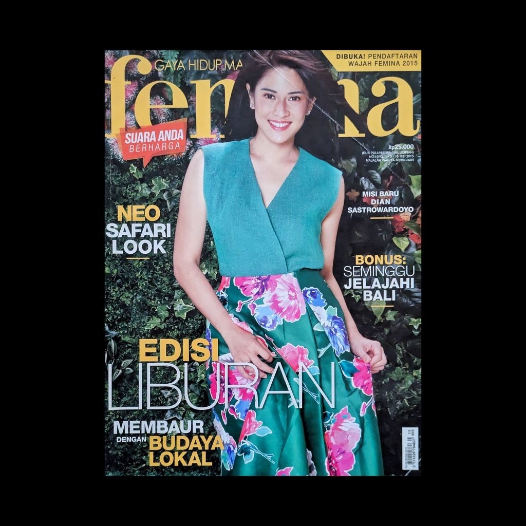 Majalah Kartini, No. 19/2015 - Cover: Dian Sastrowardoyo // Christian Sugiono - Yannus Sufandi