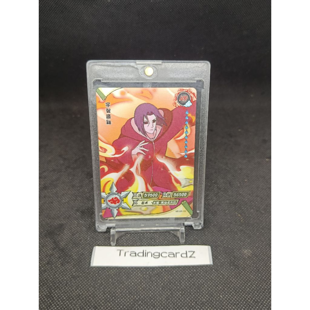 TCG/CCG 2022 Kayou Naruto Collection Official Card 3D Lenticular HR Itachi Uchiha #NR-HR-157 (dpt to