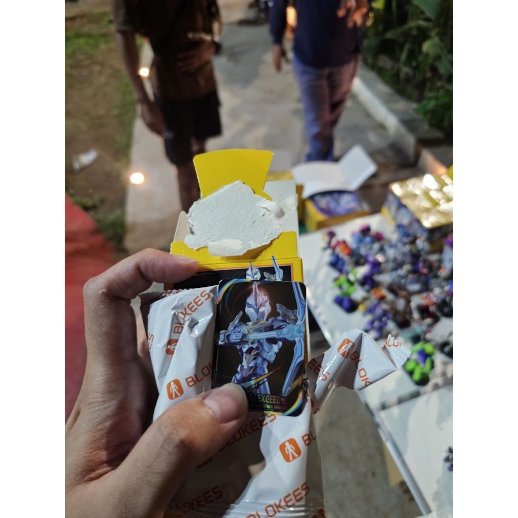 Blokees ultraman GVS 02 secret ultraman exceed x beta spark armor OFC, secret ultraman OFC blm rakit