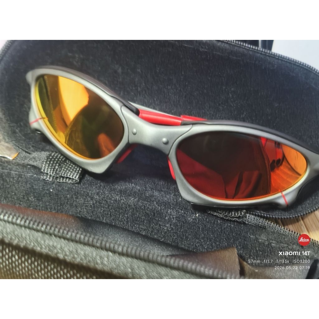 Oakley Penny Sunglass Plasma (red) Gun