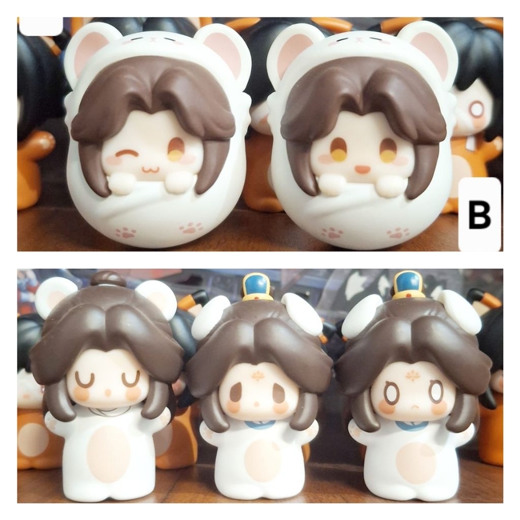 TGCF Xie Lian Nan Feng Feng Xin Heaven Official's Blessings Mini Figure Puppet Finger Chibi Official