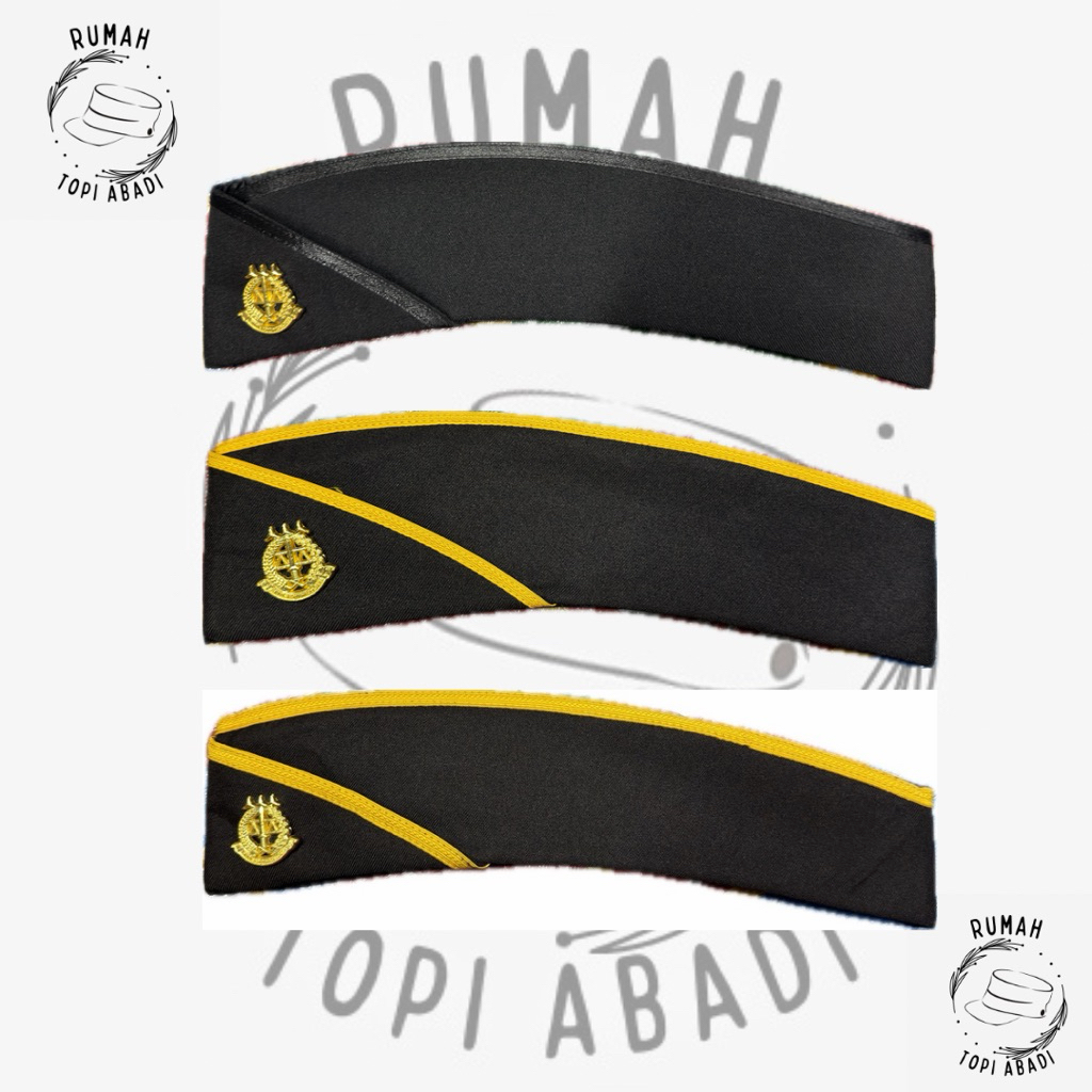 TOPI MUT KEJAKSAAN CEWEK + PIN