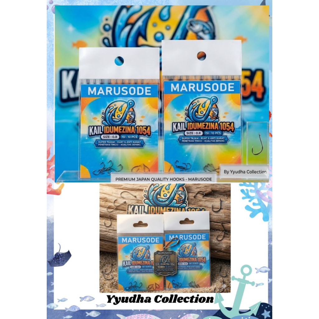 Kail Pancing Marusode Kail Idumezina 1054 0.5 dan 0.8