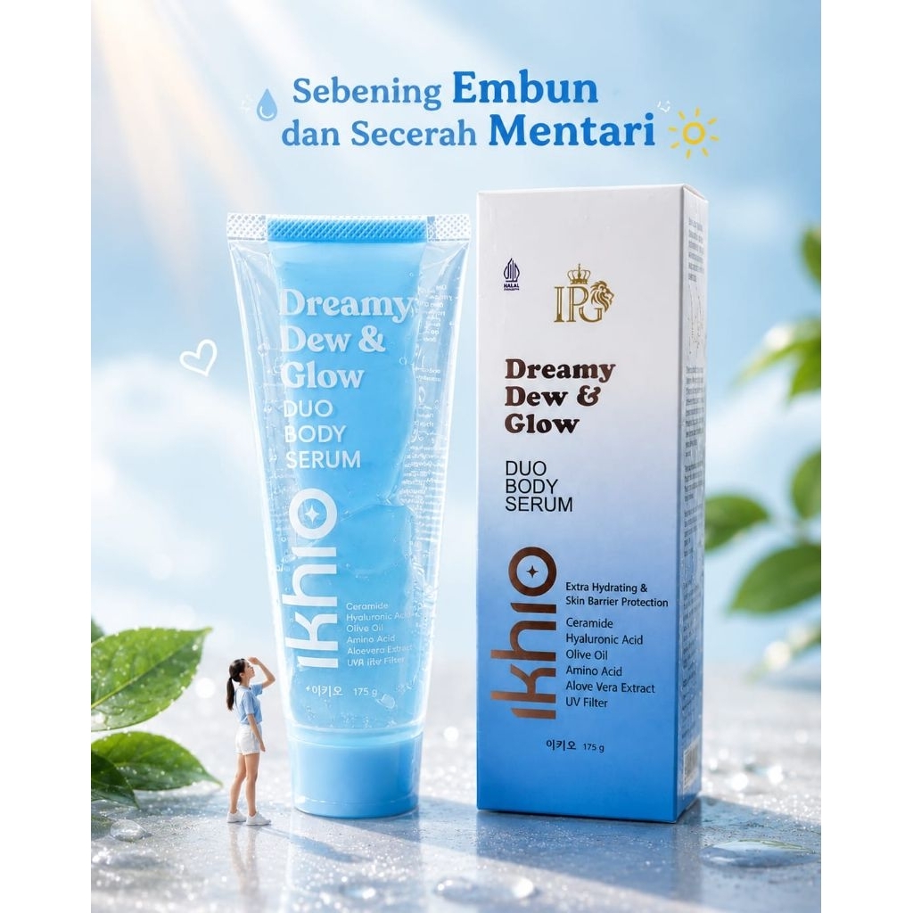 IKHIO DUO BODY SERUM DREAMY DEW & GLOW