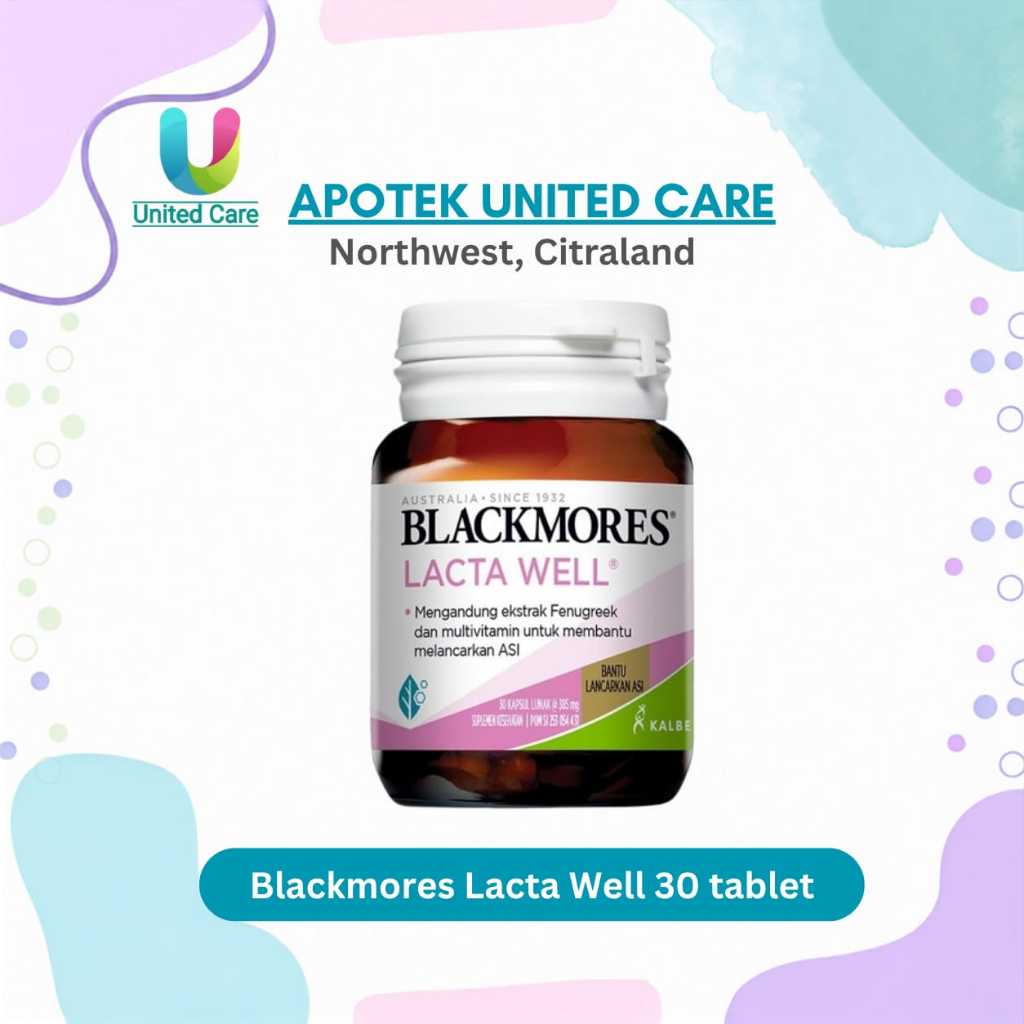 Blackmores Lacta Well 30/60 Halal ASI Booster