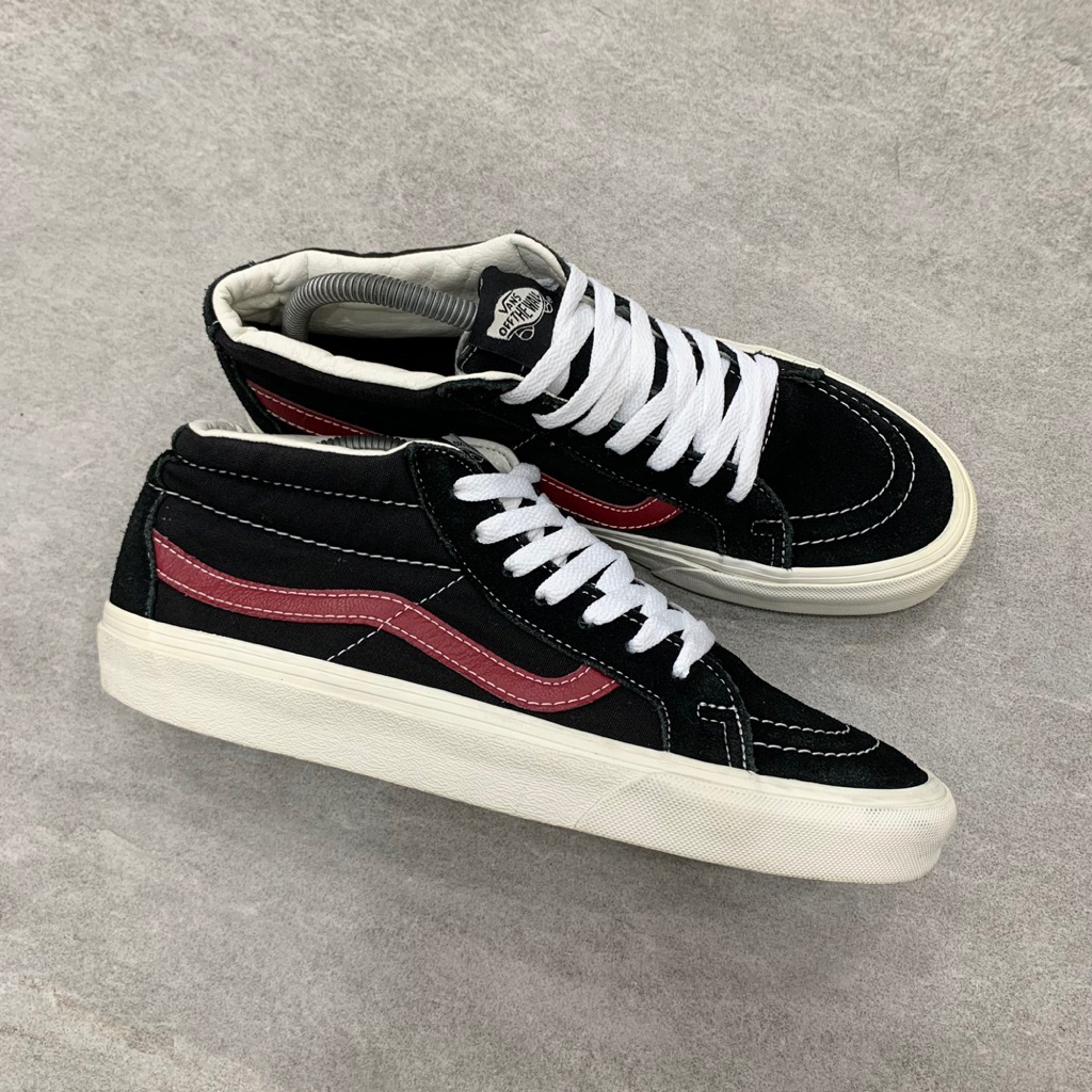 Vans Sk8-Mid Black Red