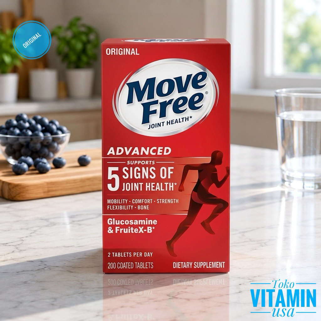 SCHIFF ADVANCED MOVE FREE Glucosamine Chondroitin isi 200