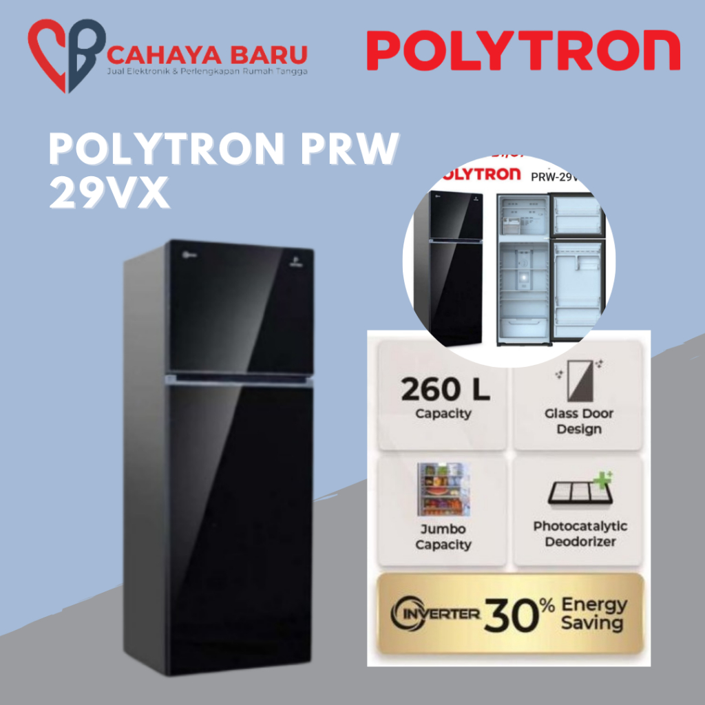 KULKAS POLYTRON PRW 29VX