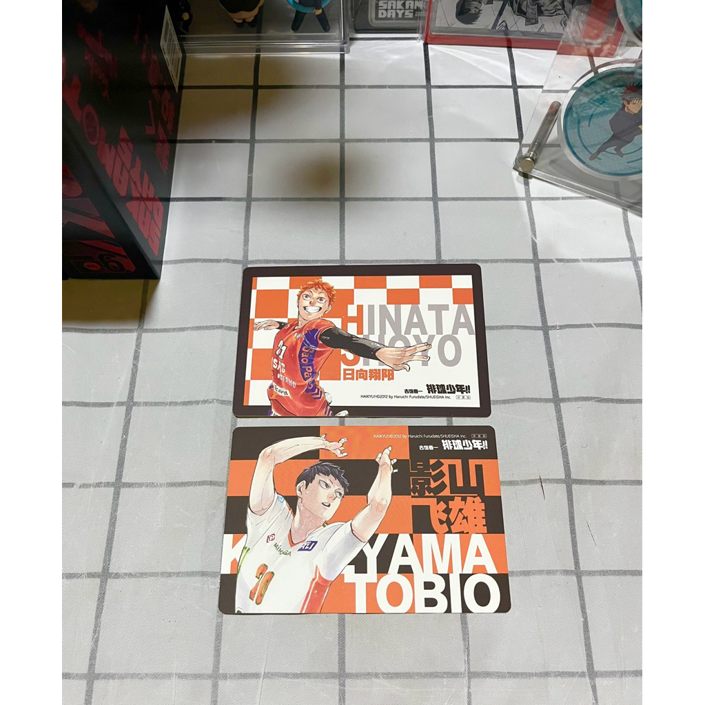 Shoyo Hinata Tobio Kageyama Character Card Haikyu 10th Anniversary Chronicle Set