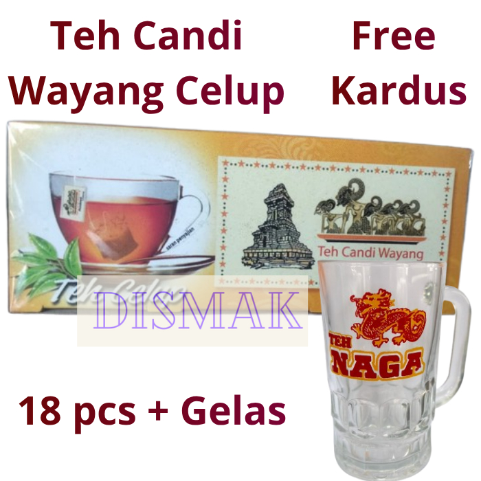 Teh Candi Wayang Celup 18 pcs