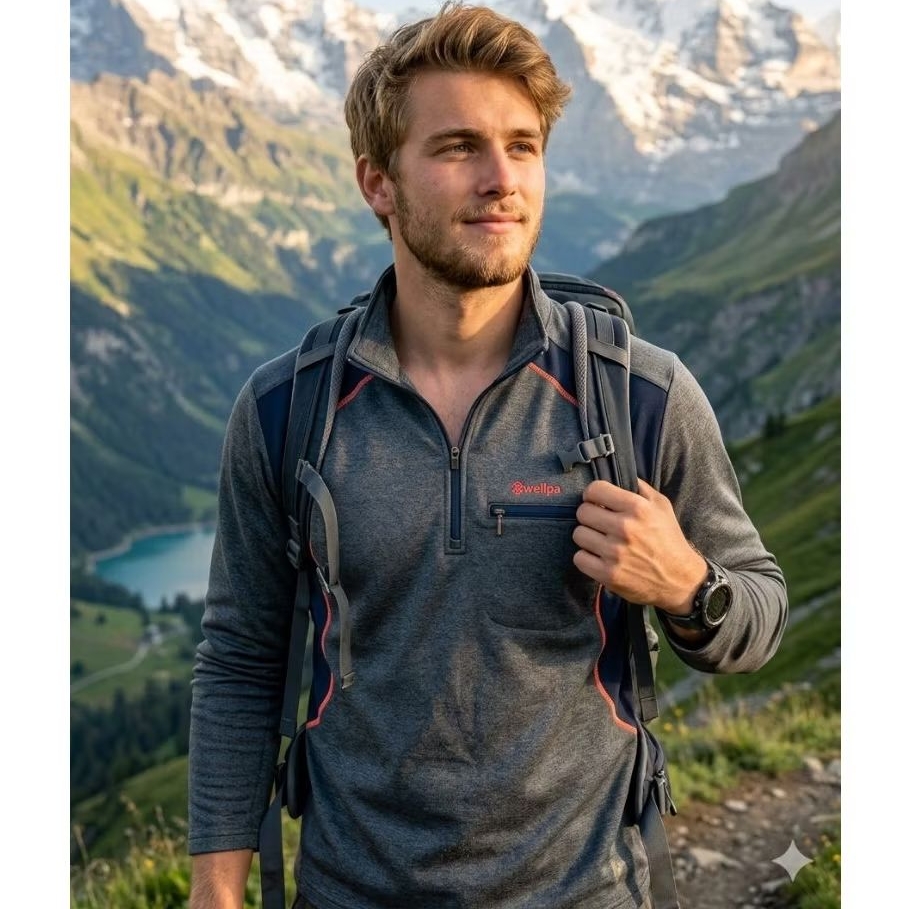 BASELAYER TEBAL || WELLPA || BAJU GUNUNG || BAJU OUTDOOR || BAJU BRANDED SECOND