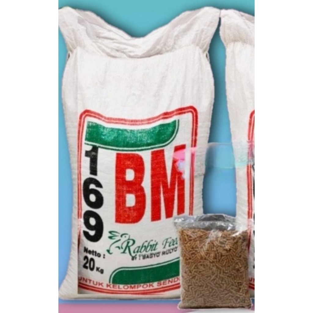 BM169 PELET PAKAN KELINCI RABBIT FEED