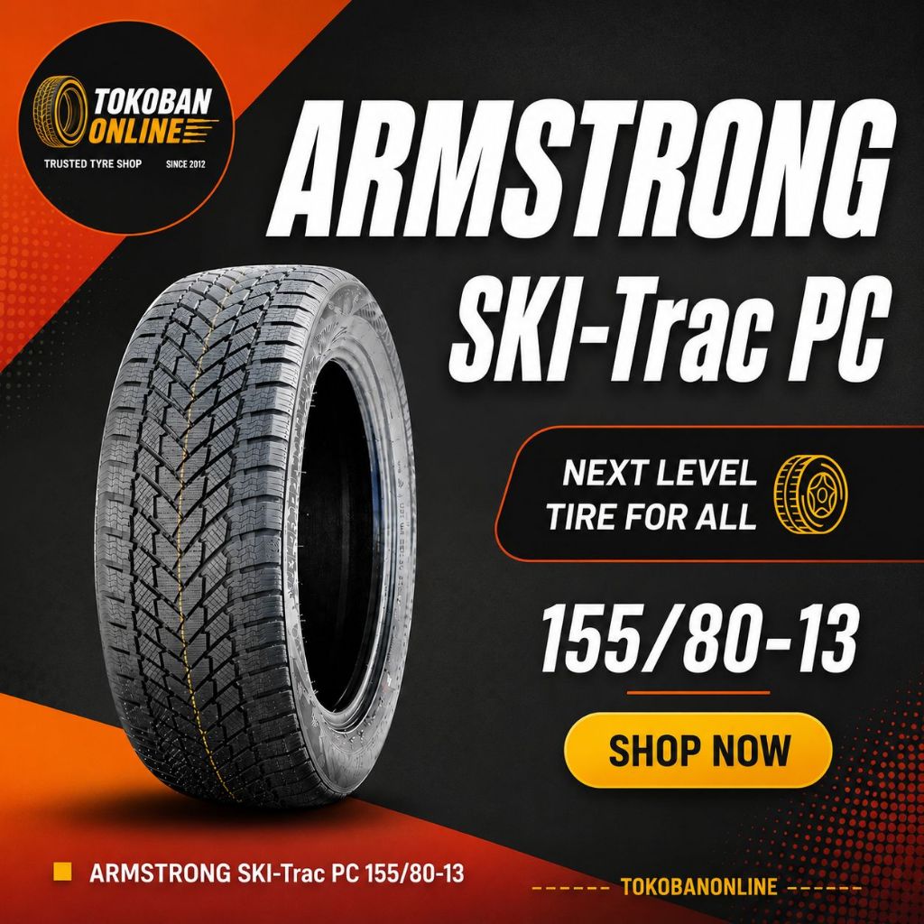 Ban Armstrong 155/80-13 R13 R 13 SKI-Trac PC BAN AGYA AYLA SIGRA CALYA