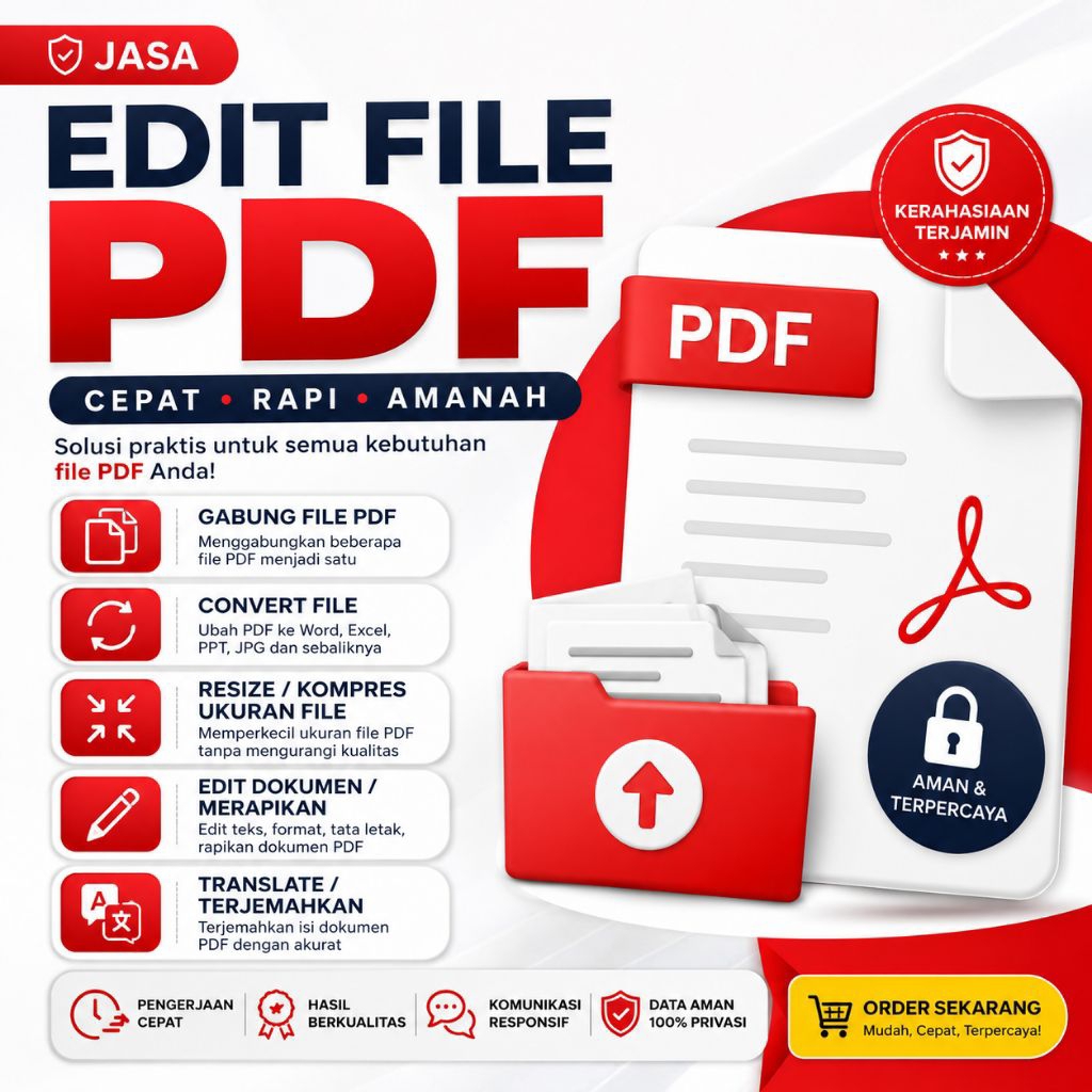 Jasa Edit File PDF, Gambar, Gabung File Pdf, Convert Pdf, Resize File Pdf