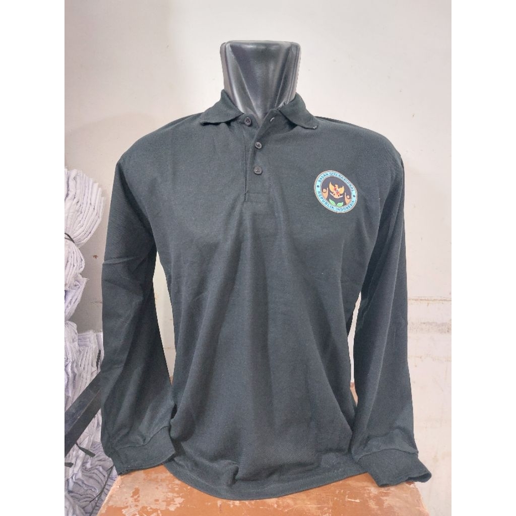 Seragam kaos SPPG/seragam BGN/seragam MBG, dengan sablon depan belakang