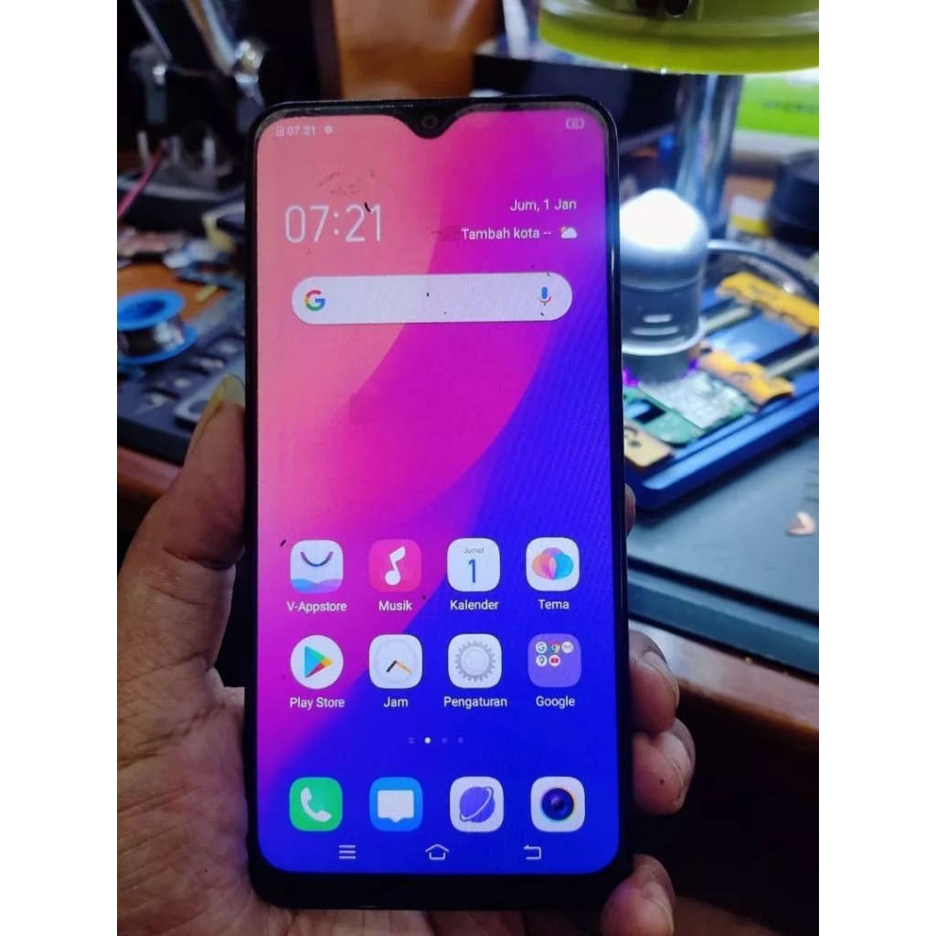 EMMC ( BGA 221 ) VIVO Y12 MTK AUTO ON langsung nyala tanpa BUGS wifi,imei,update AMAN 