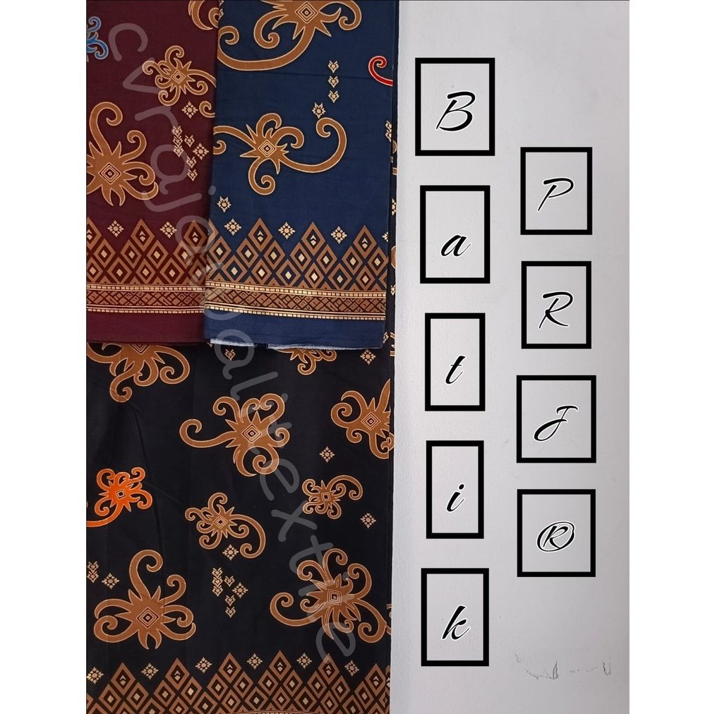 ( Per Meter ) Batik Katun Printing Nessaj Foil by CV Rajawali "NF 33144"