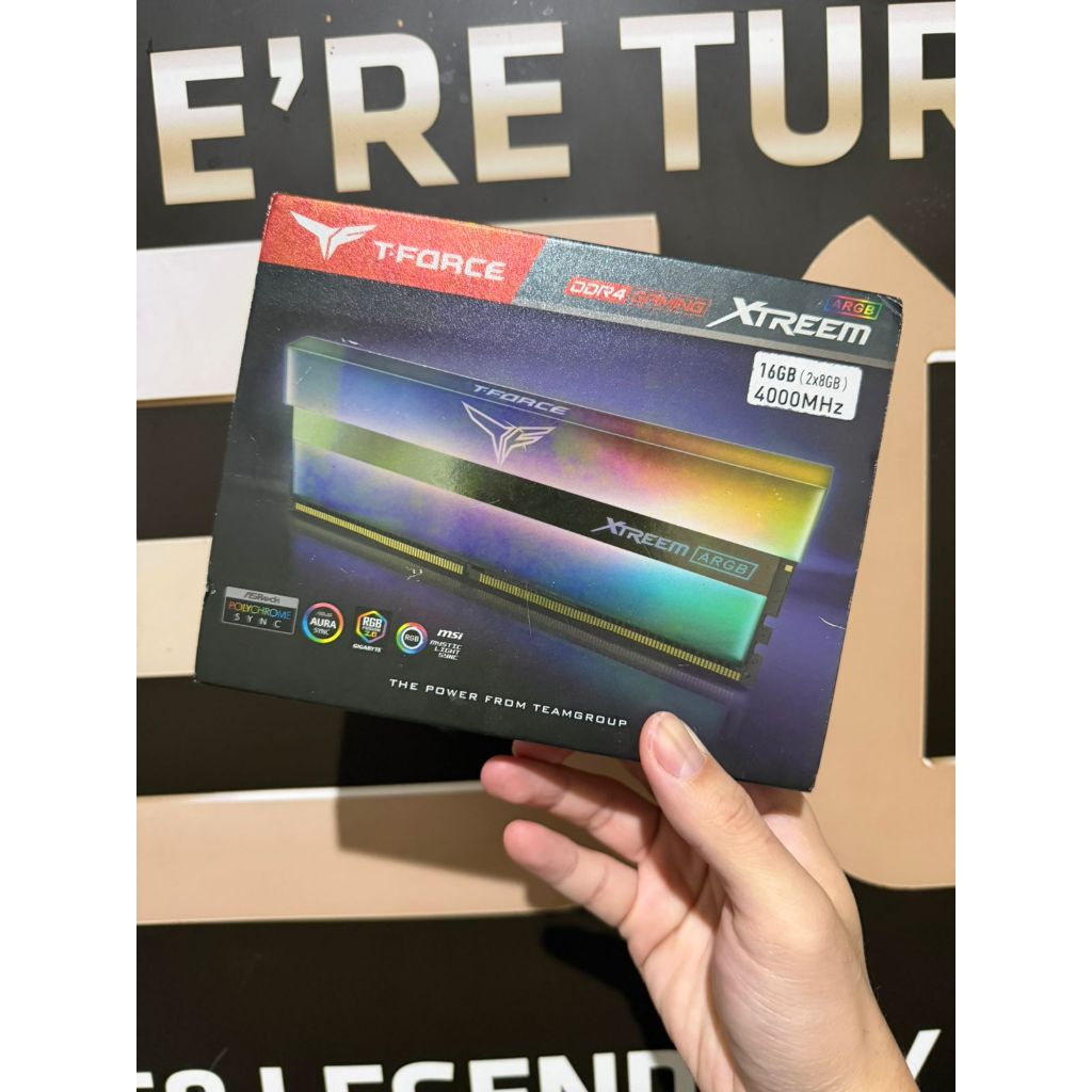 Ram Team Extreem ARGB 16Gb(2x8) 4000Mhz 16 GB DUAL CHANNEL 4000 MHZ