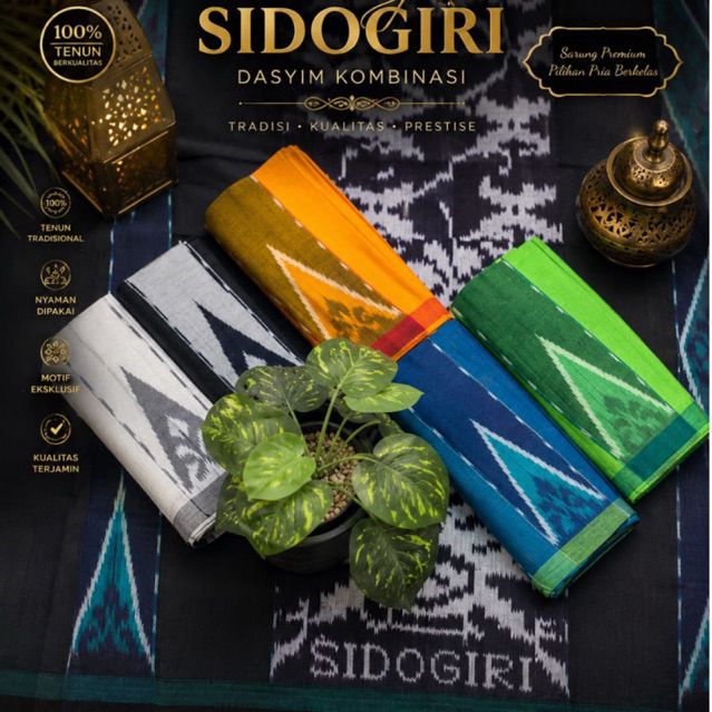 Sarung Sidogiri Dasyim Kombinasi Original / Sarung sidogiri