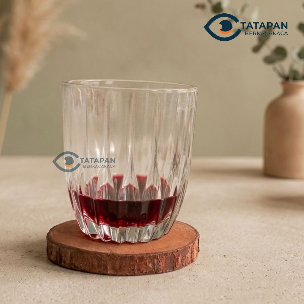 Gelas Kaca Moz  300ml | Gelas Kopi | Gelas Kaca | Gelas Unik | Gelas Cafe Resto / Gelas Kopi Susu | 