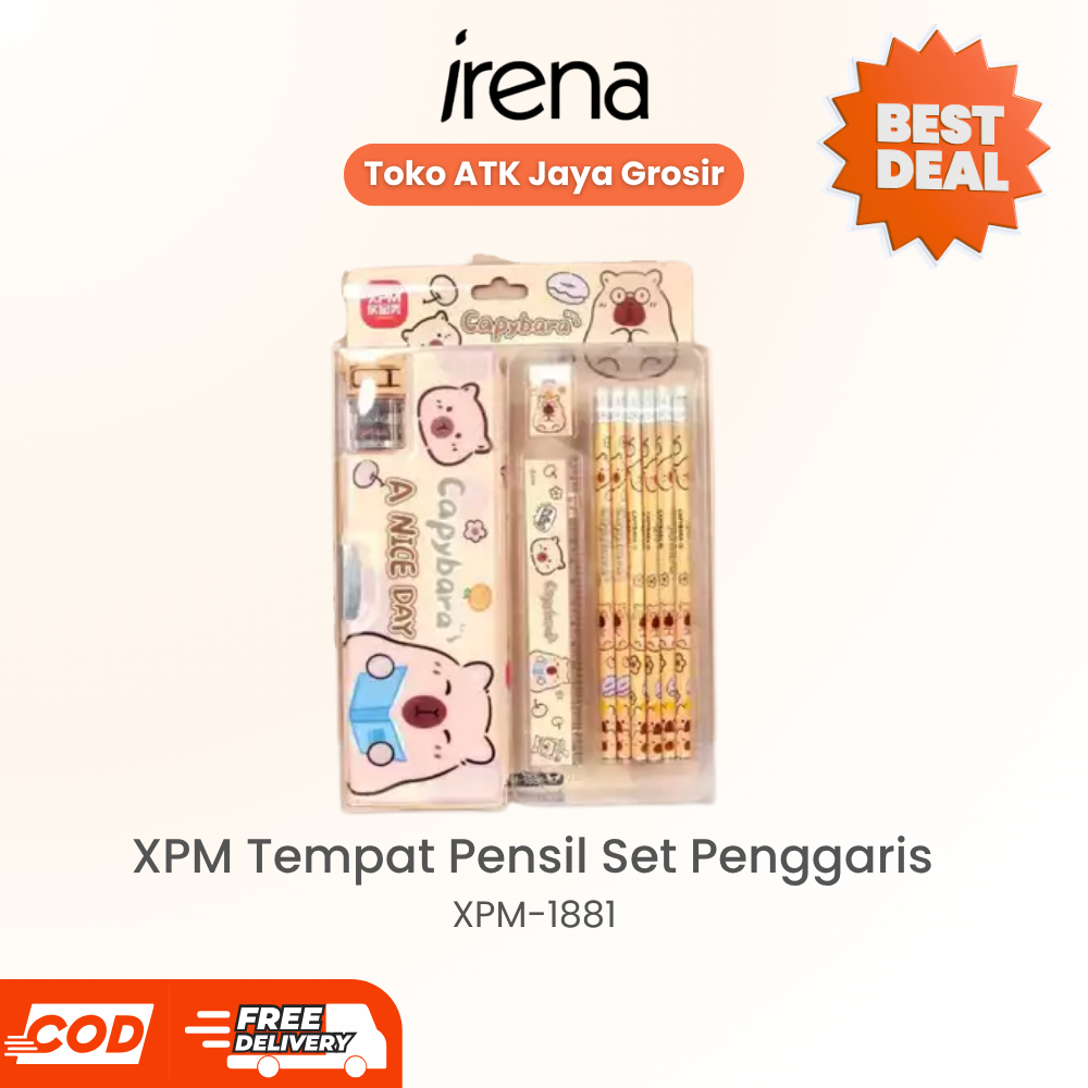 XPM Tempat Pensil Magnet Spons Klip / Kotak Pensil XPM-566 Pencil Case