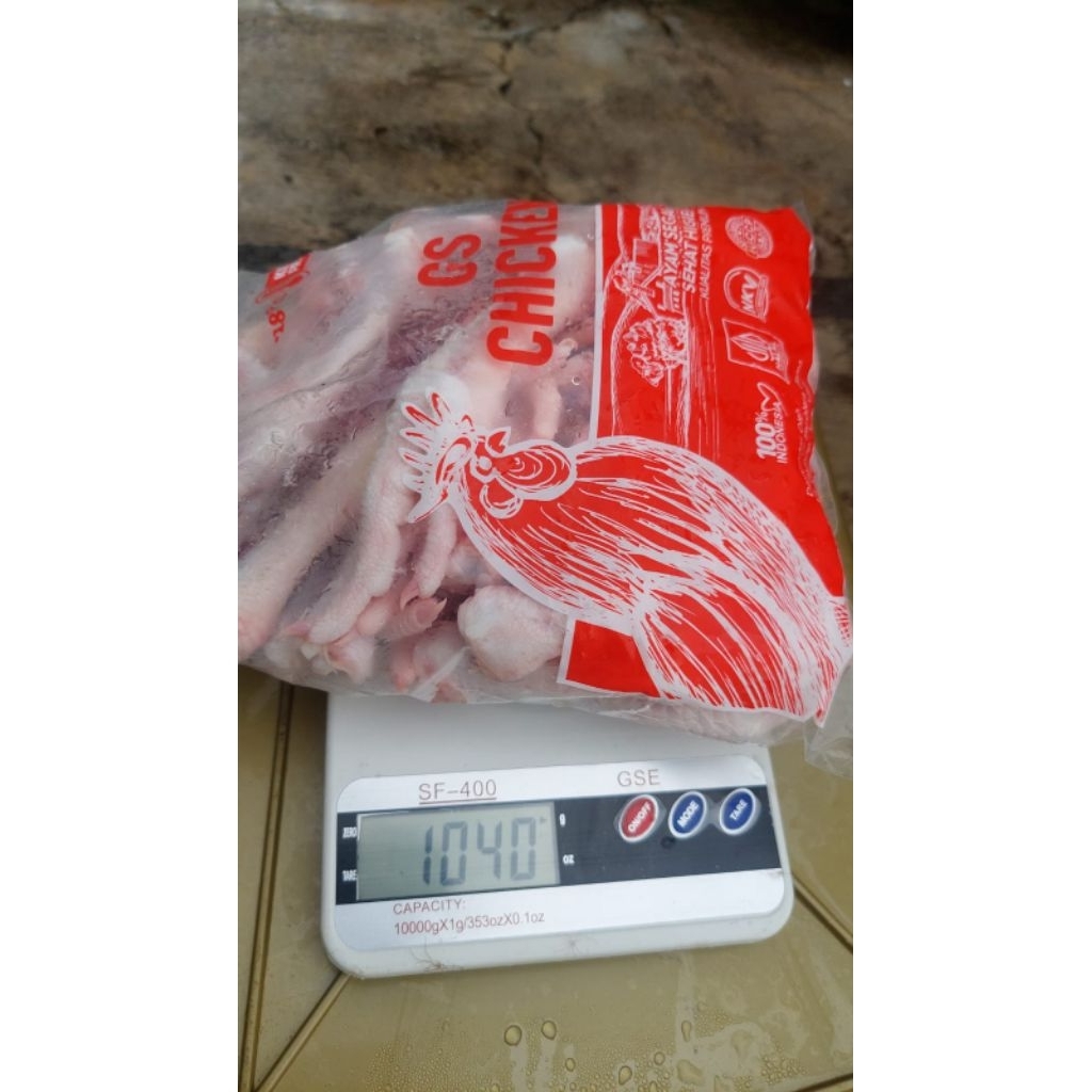 ceker ayam jumbo fresh 1kg