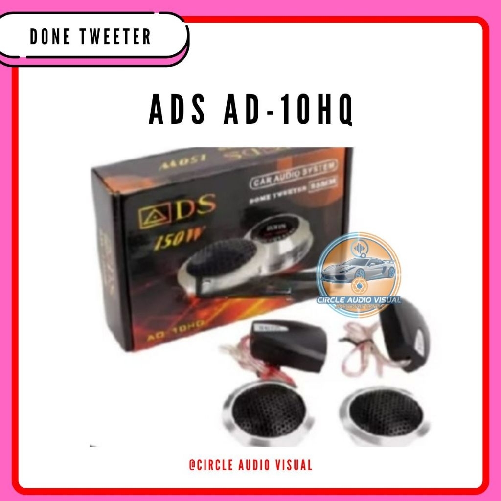 DOME TWEETER 25MM ADS AD 10 HQ/DOME TWEETER MOBIL ADS/TWEETER ADS