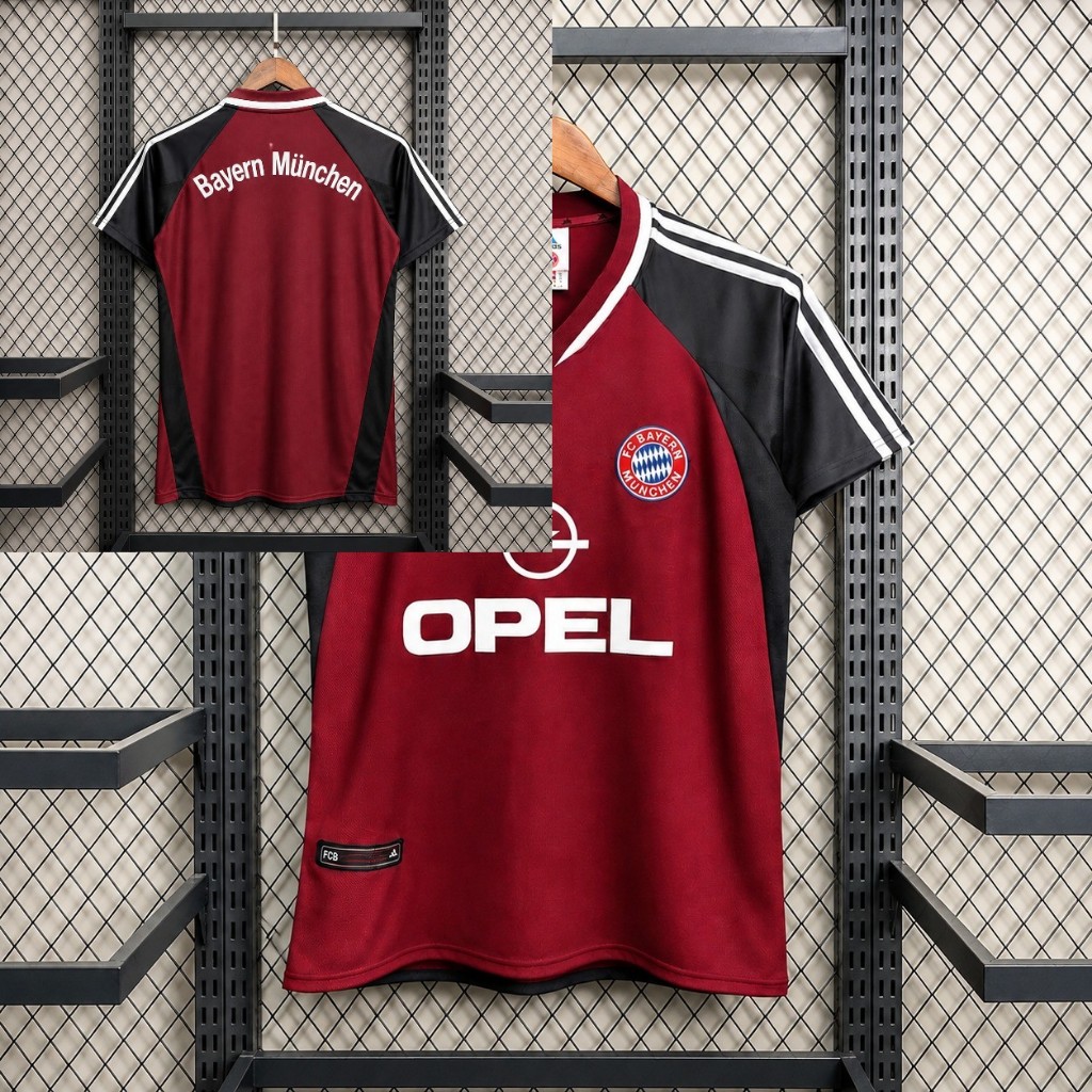 Jrsy Retro Vintage B.Mu3nchen Home 2001/2002 Classic High Quality