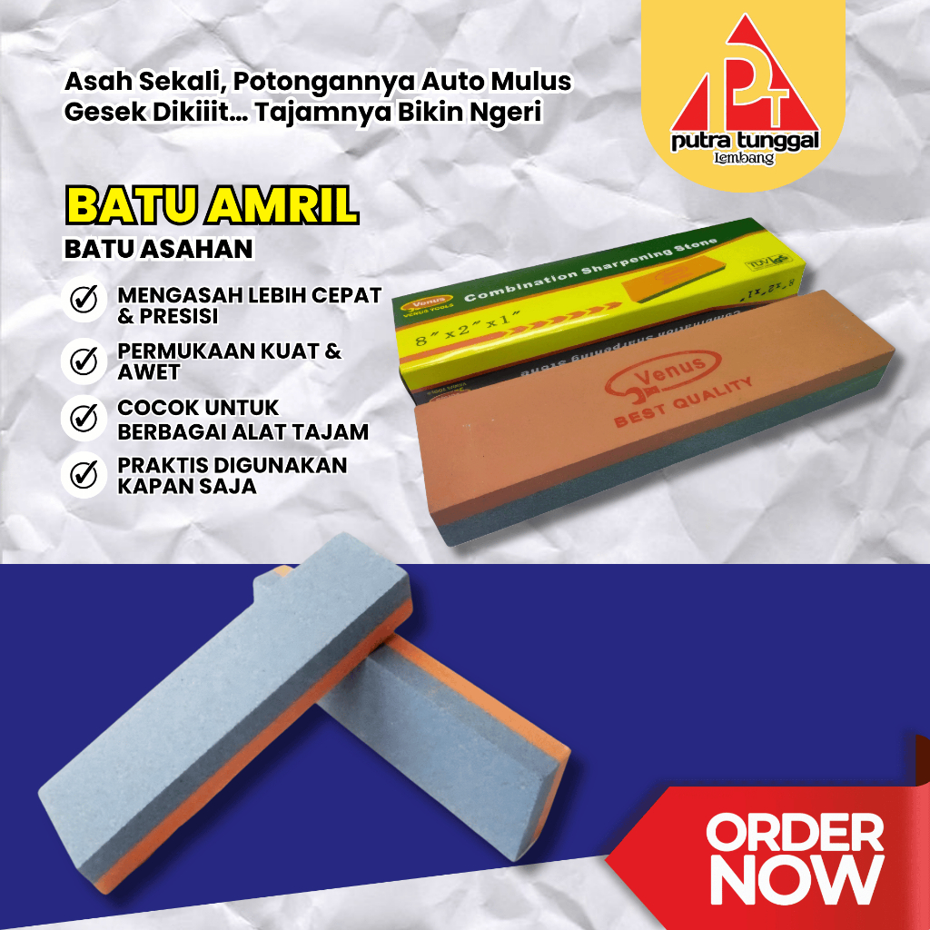 Batu Asahan / Batu Amril 8"