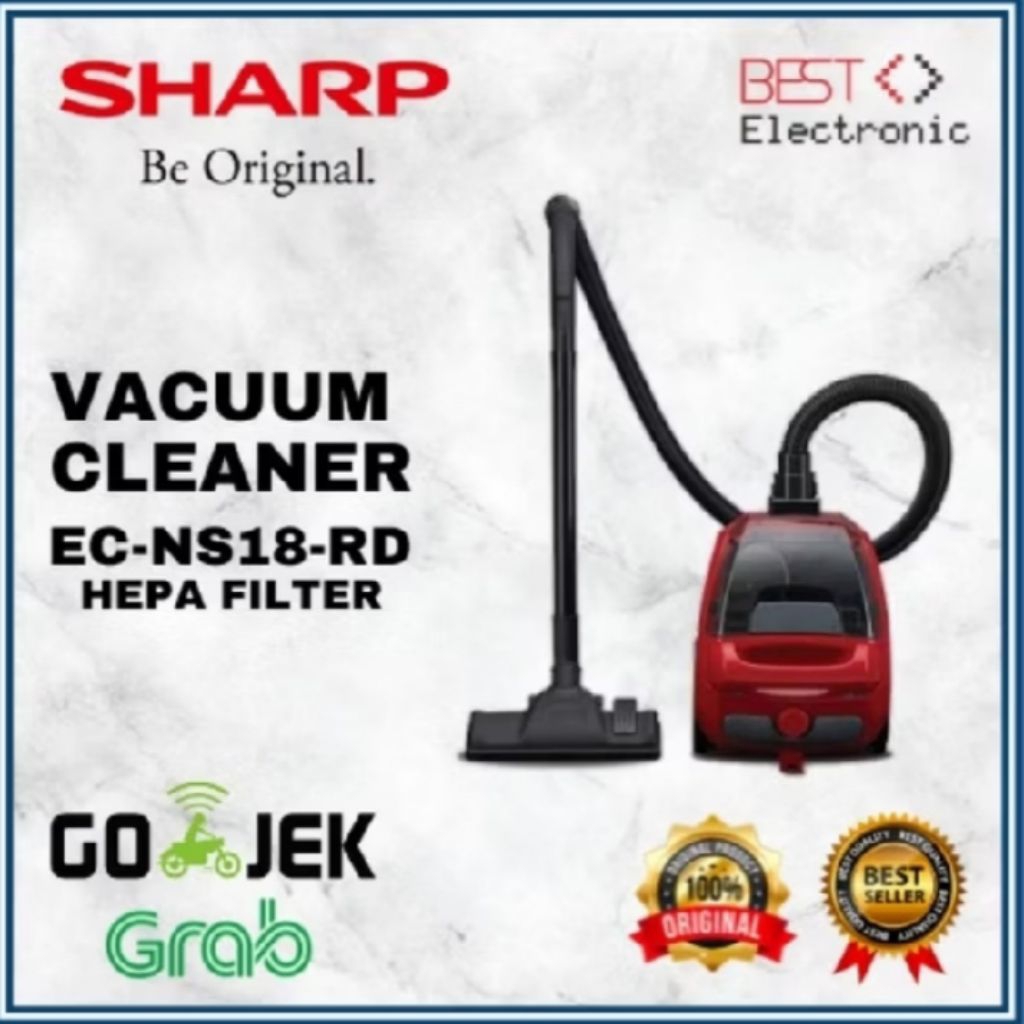 SHARP EC-NS18-BK/RD Vacuum Cleaner HEPA FILTER EC NS18