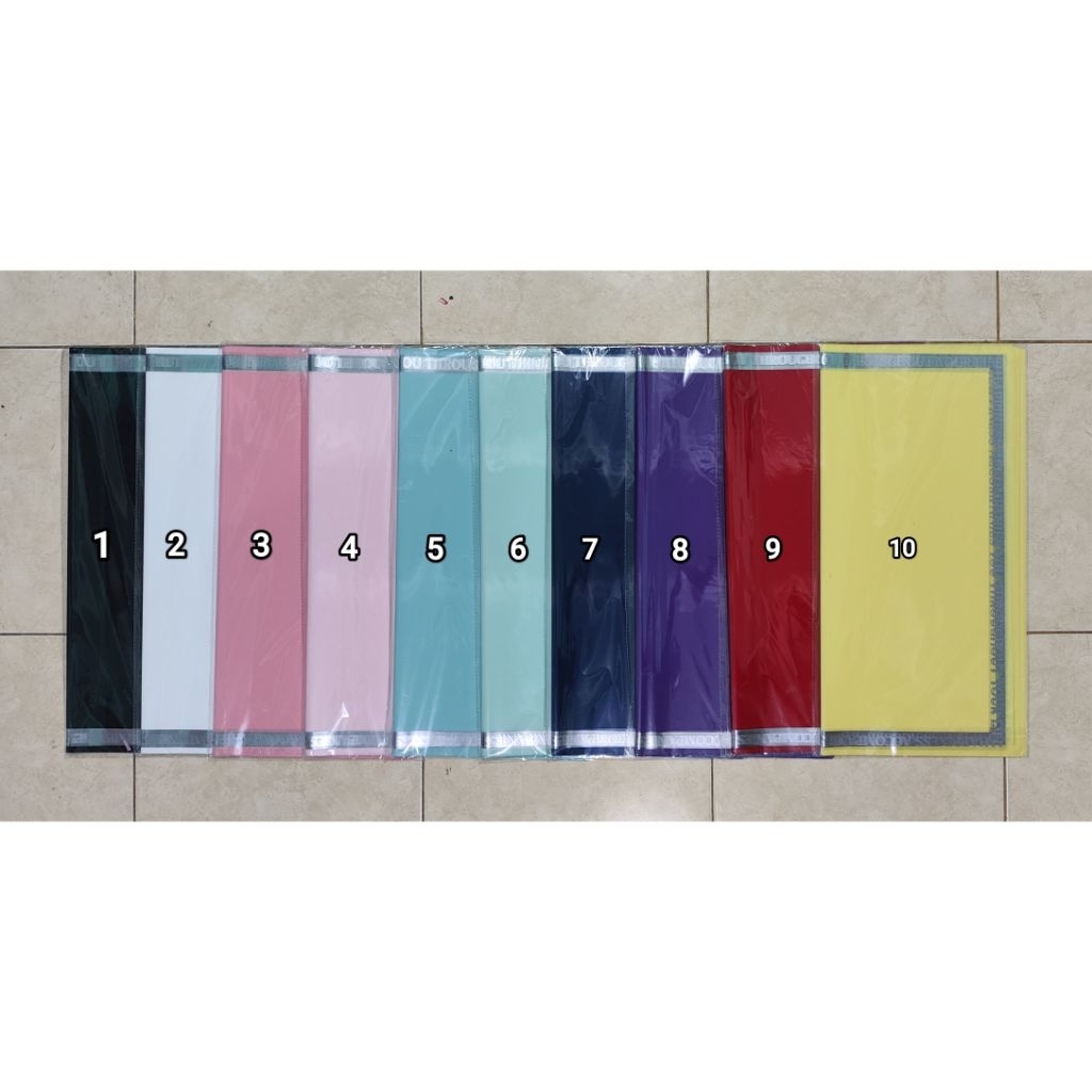 20 Lembar Kertas Cellophane Transparan Happines - Cellophane Glossy Happines