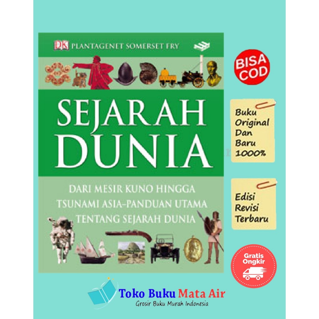 ATLAS SEJARAH DUNIA PLANTAGENET - DORLING KINDERSLEY - ERLANGGA