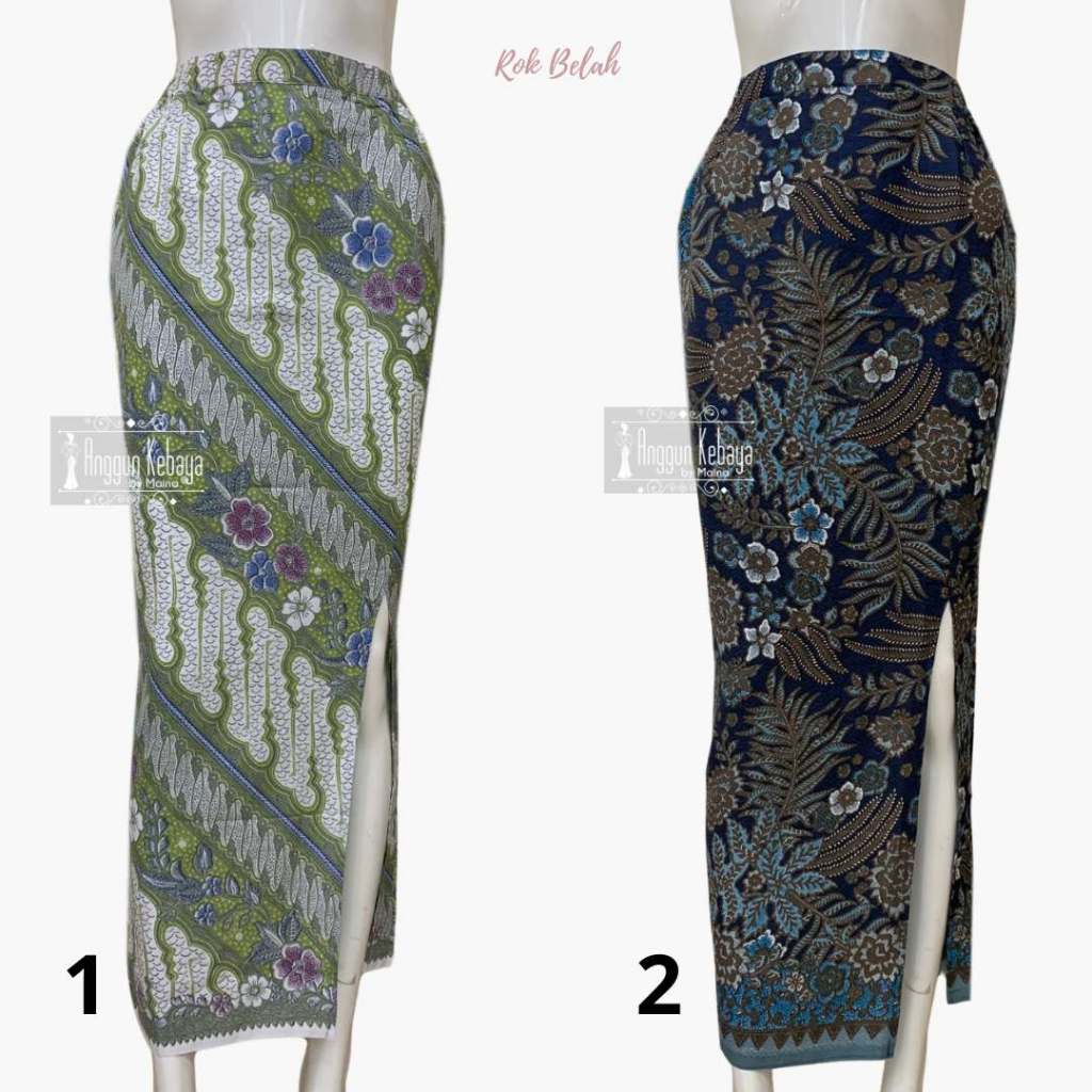 ANGGUN KEBAYA - Rok Span Belah | Rok Wisuda | Rok Belah | Rok Batik | Rok Kondangan | Rok Pesta | Ro