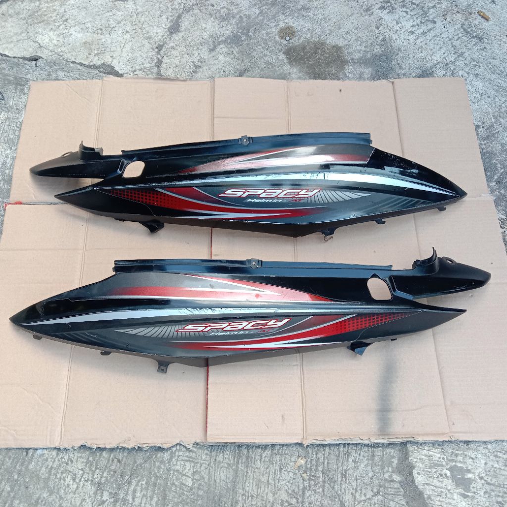 Cover Bodi Body Samping Belakang Honda Spacy Karbu Spacy FI Original TERMURAH