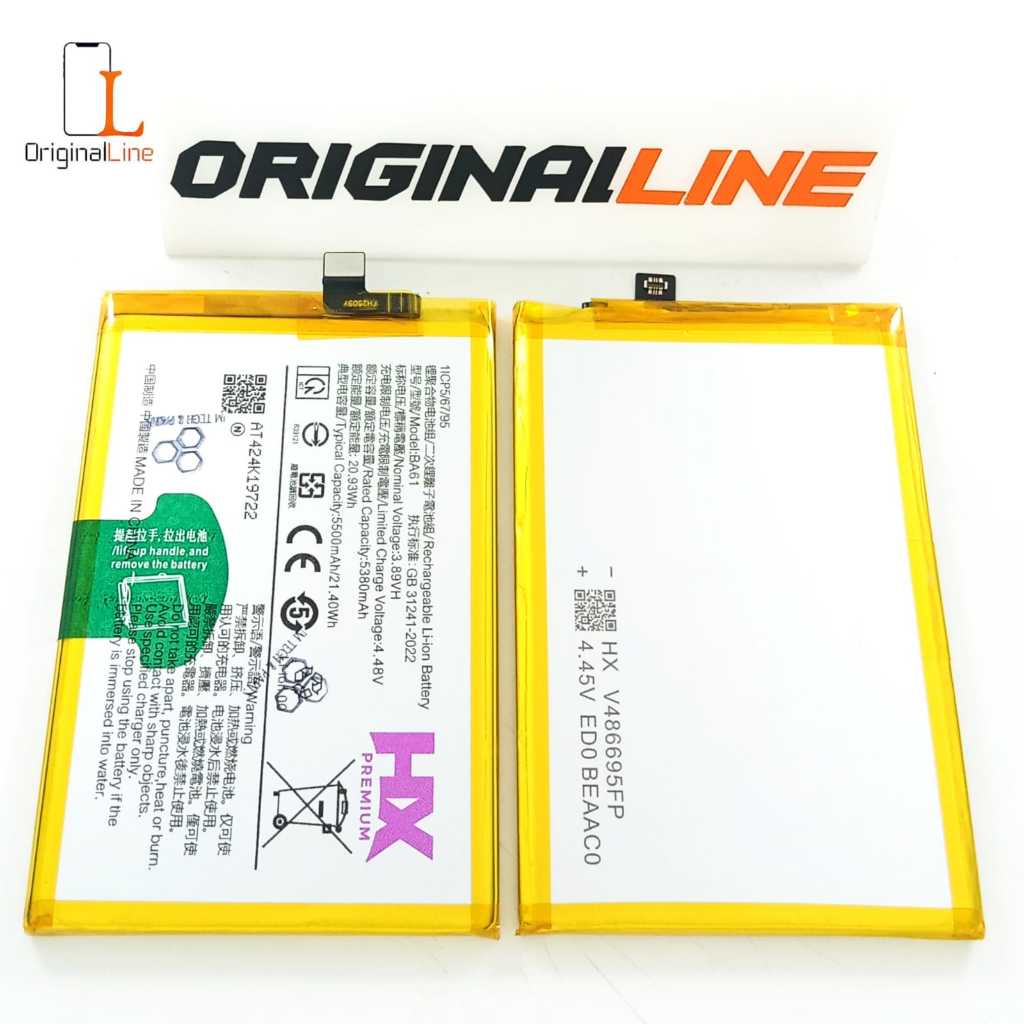 BATERAI BA-61 / BA 61 / BA61 / FOR VIVO Y04 / Y04S / Y19S / PRO / BATT / BATTERY HX
