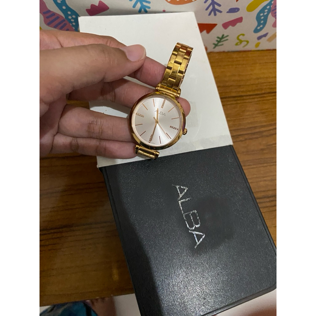 PRELOVED - JAM TANGAN ALBA ORIGINAL