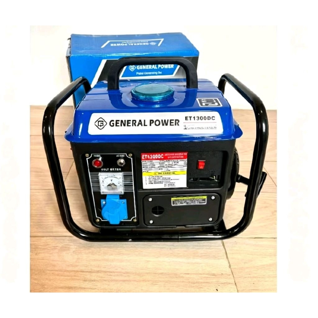 GENERAL Genset 650Watt GENERAL ET1300DC 2TAK / Genset Listrik 650 Watt Power Generator  Genset Rumah