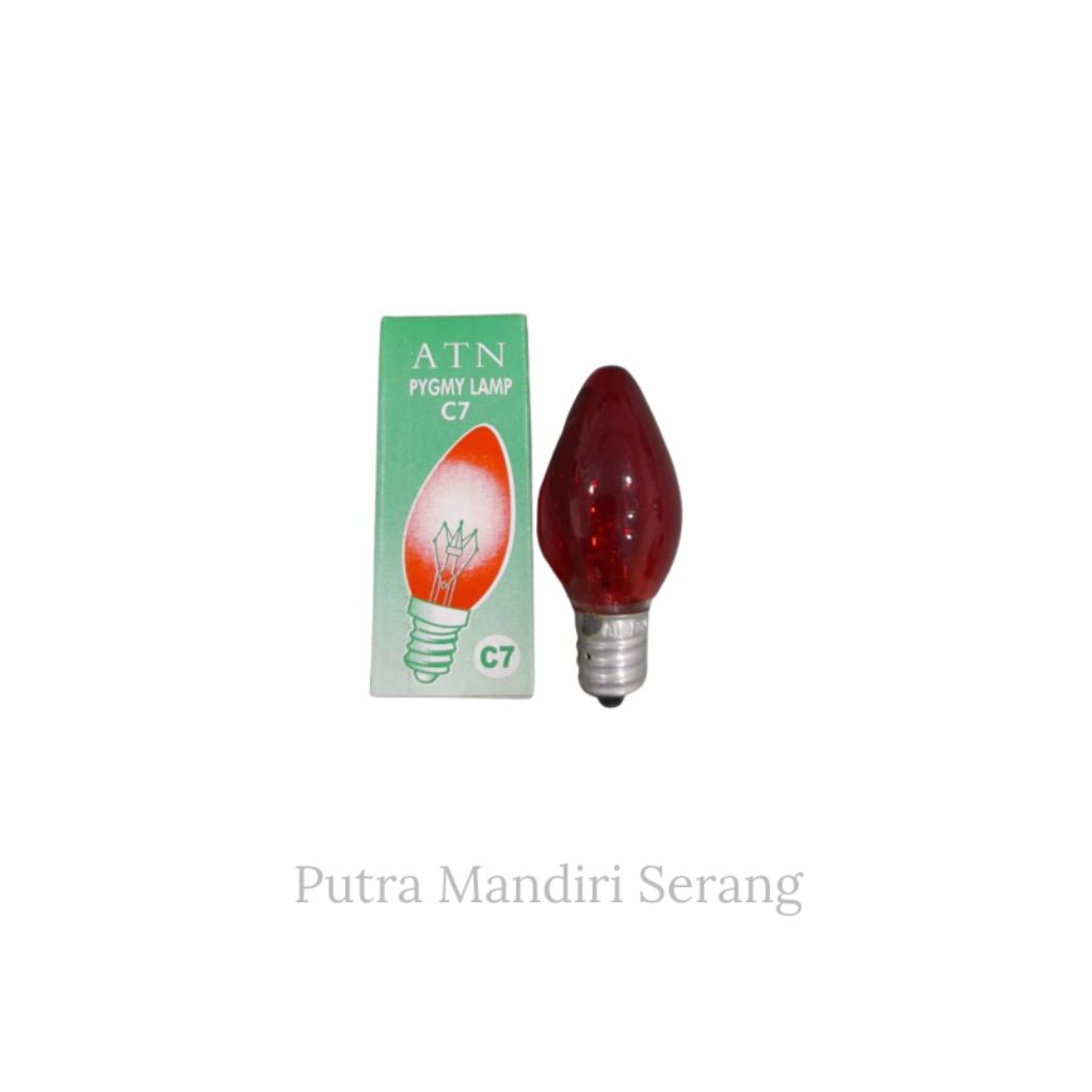 LAMPU CABE MERAH ATN