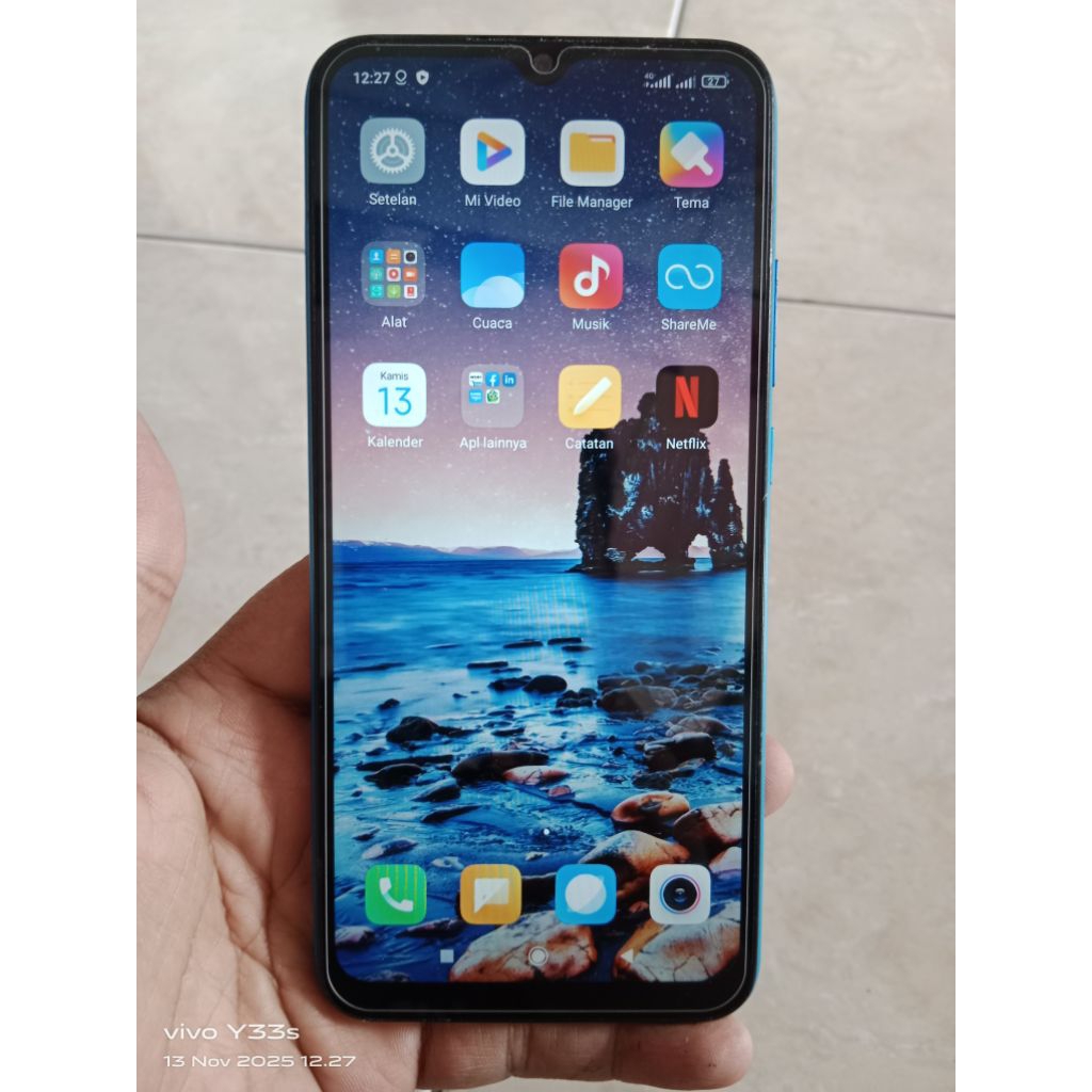 Redmi 9A ram 3/32 4G android second normal siap pakai