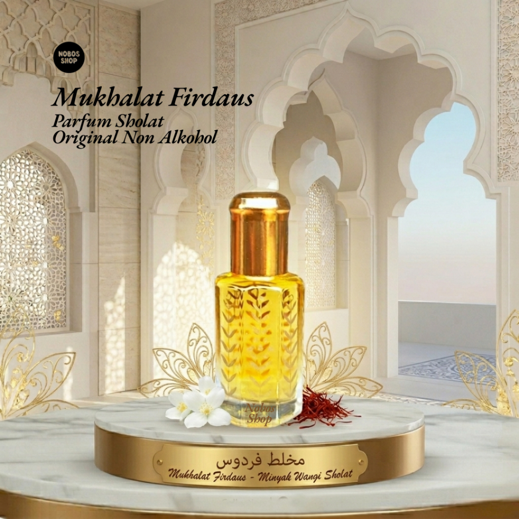 Parfum Sholat Pria Mukhalat Firdaus Inspirasi Minyak Wangi Mukhalat Dubai Non Alkohol